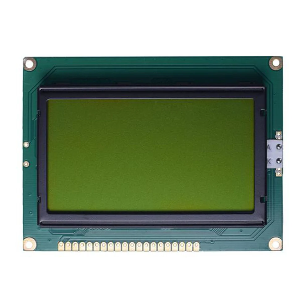 128x64 LCD Graphic Display 3.24" Large - MCU