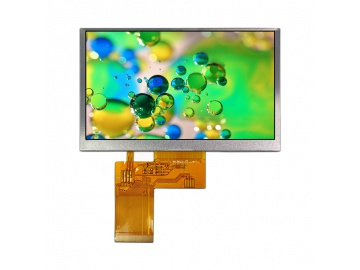 4.3 inch LCD screen 480x272 resolution RGB interface capacitive touch LCD display