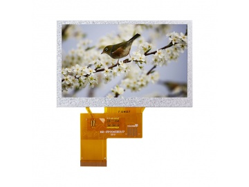 4.3 inch LCD screen 800×480RGB&LVDS interface full viewing angle ultra-wide temperature TFT-LCD LCD module