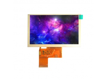 5.0 inch LCD screen IPS type 800×480 TFT LCD module wide viewing angle wide temperature range capacitive touch screen
