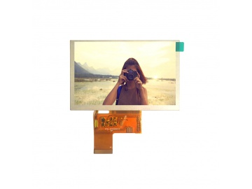 5.0 inch LCD screen IPS type 800×480 TFT LCD module wide viewing angle wide temperature range capacitive touch screen