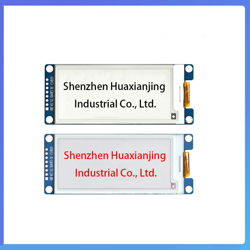 2.9 inch electronic paper ink screen 128×296 display black, white and red EPD