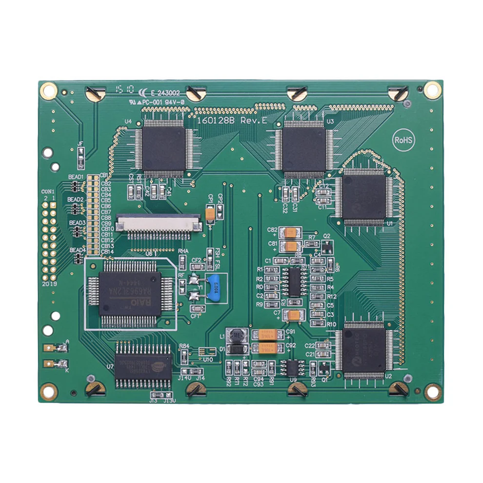160x128 Graphic LCD 5.12" - MCU
