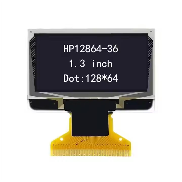 1.3 Inch OLED small lcd display I2c 128 X 64 Resolution oled Display Module