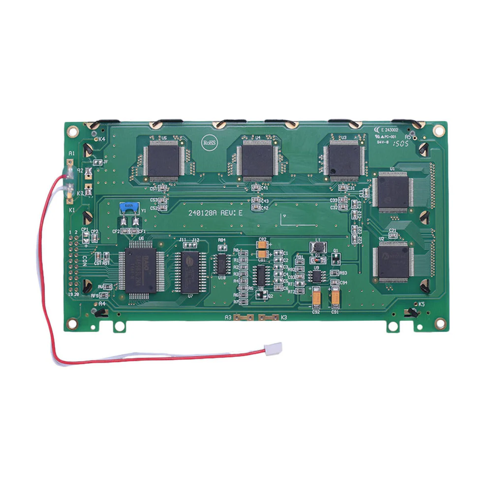 240x128 Graphic LCD 5.15" Large - MCU