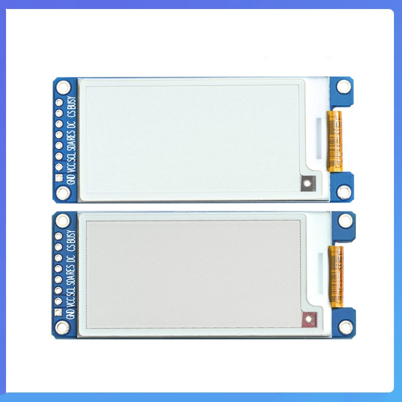 2.9 inch electronic paper ink screen 128×296 display black, white and red EPD