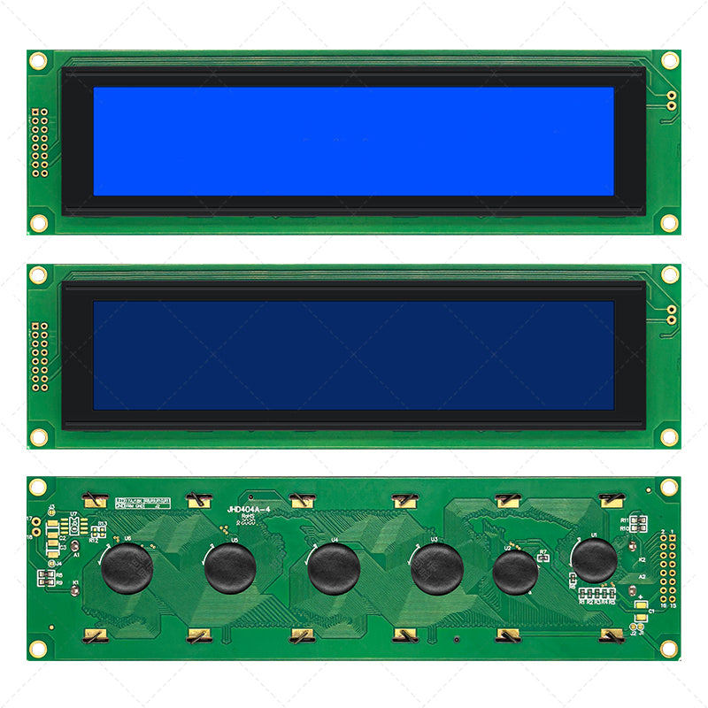 4004A blue screen LCD 40x4 character COB display module factory direct sales 190X54MM