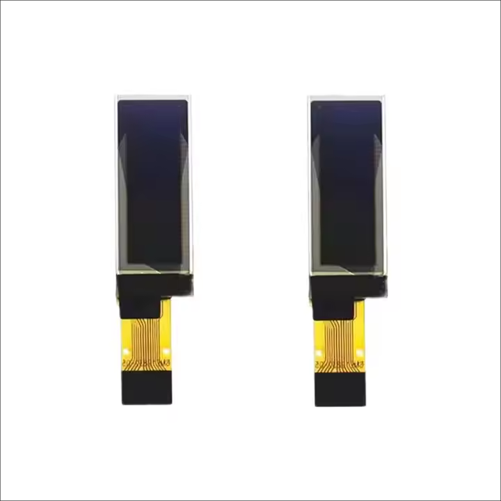 0.91 inch oled LCD screen 128*32 resolution Blue background with white characters oled display