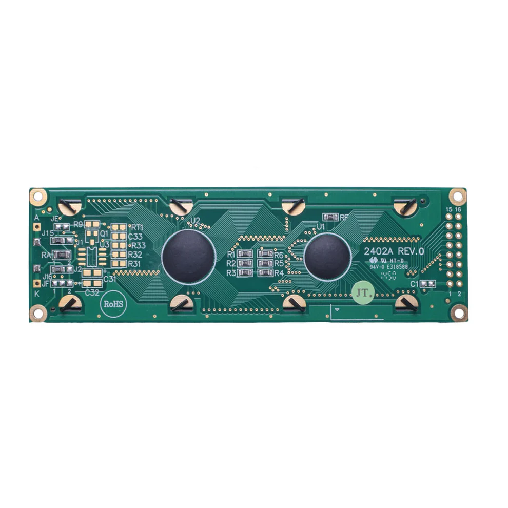 24x2 Character LCD FSTN Transflective - MCU