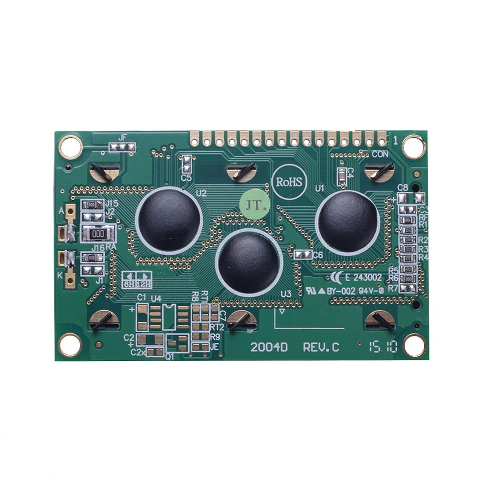 20x4 Character LCD STN Transflective - MCU