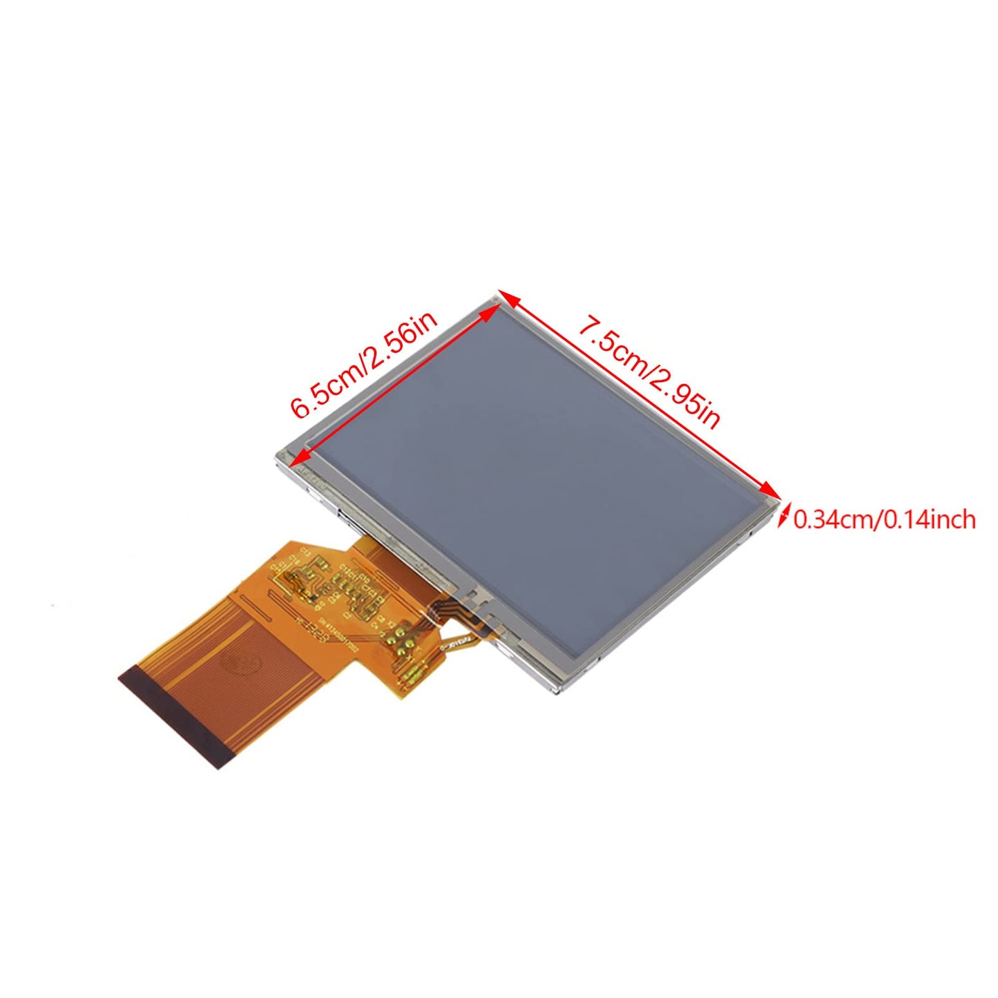 3.5 inch 320×240 TFT industrial control medical LCD display module with capacitive touch screen RGB interface