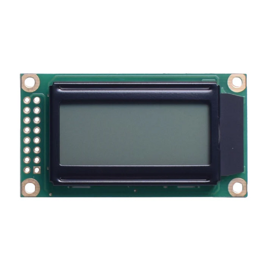 8x2 Character LCD FSTN Transflective - MCU