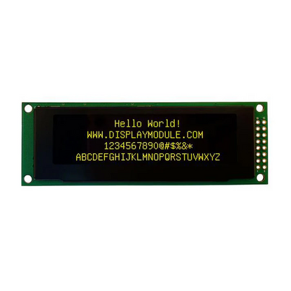 3.2" 256x64 OLED Graphic Monochrome Display Module - MCU, SPI