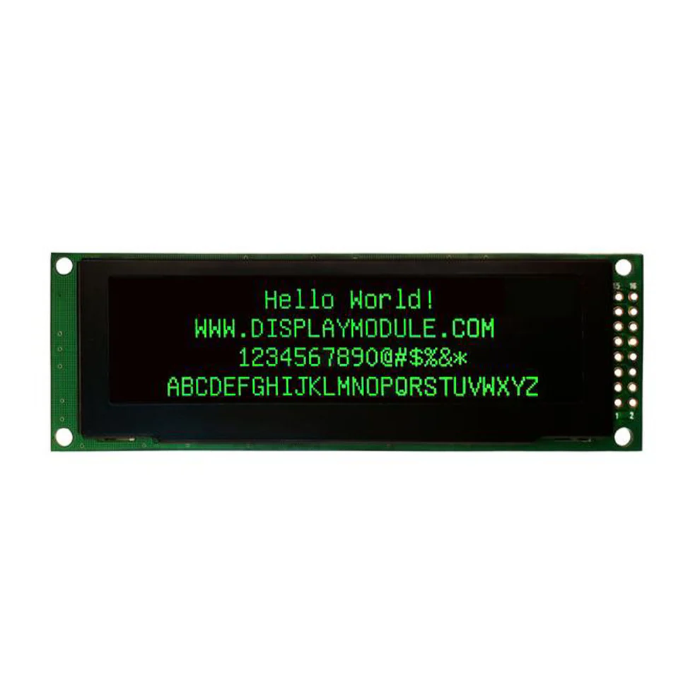 3.2" 256x64 OLED Graphic Monochrome Display Module - MCU, SPI