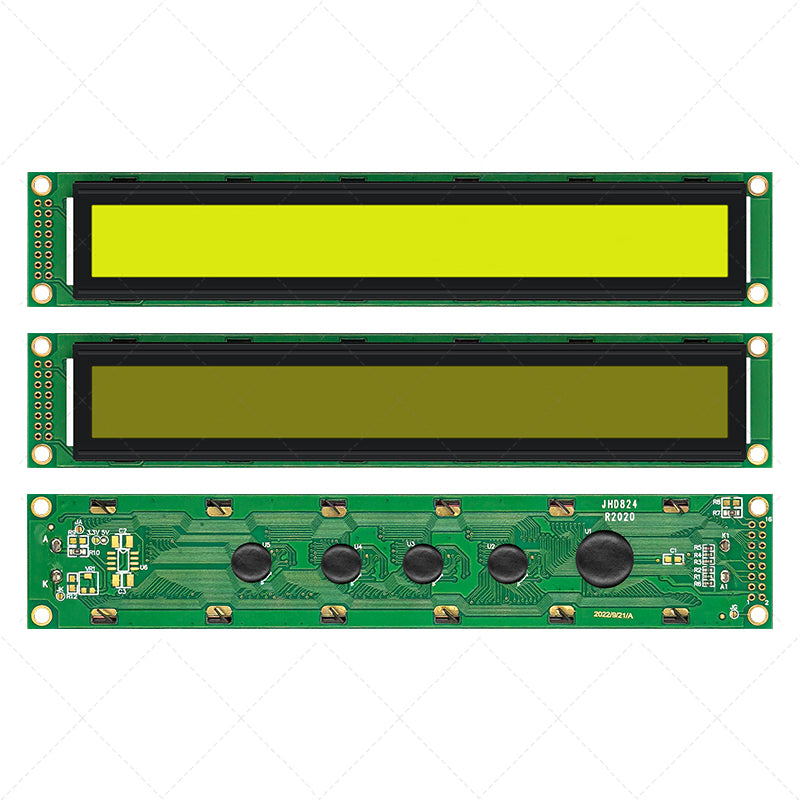 4002A blue screen LCD 40x2 character COB display module factory direct sales 182x33.5